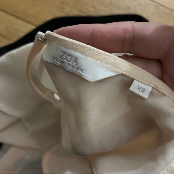 Two Tone Zoa Blouse - Picture 2 of 6